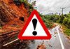 Landslide warnings issued for several areas in six districts