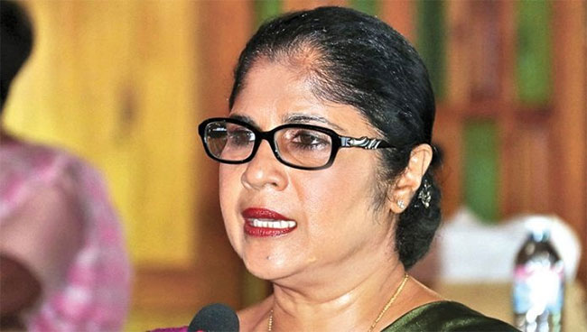 Bribery Commission files indictment against ex-Minister Chandrani Bandara