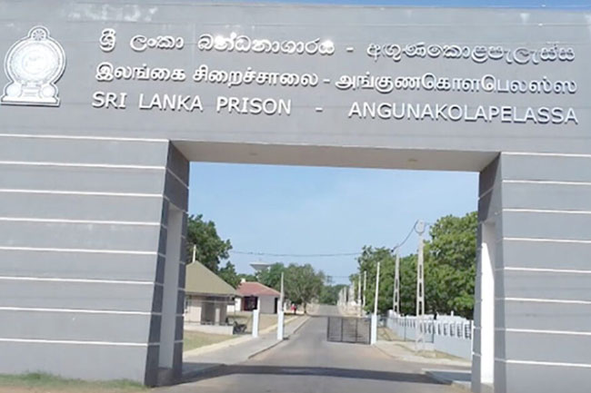 Two jailors and driver of Angunakolapelessa Prison suspended