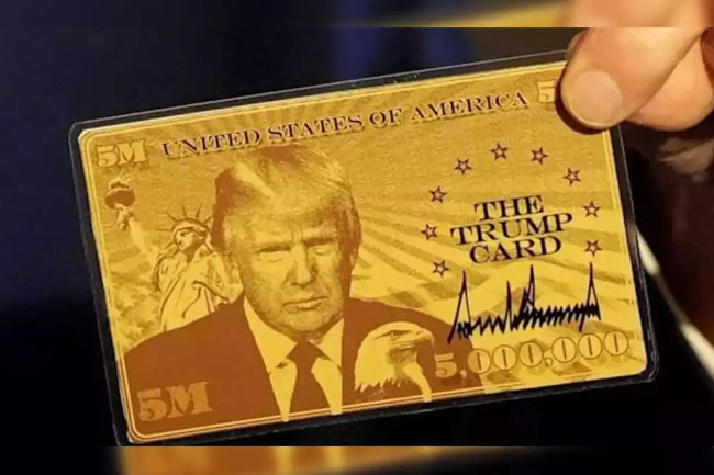 Wealthy foreigners able to register for Trumps $5 million gold card visa within a week