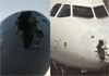 Indian plane makes safe landing in Srinagar despite significant damage during hailstorm