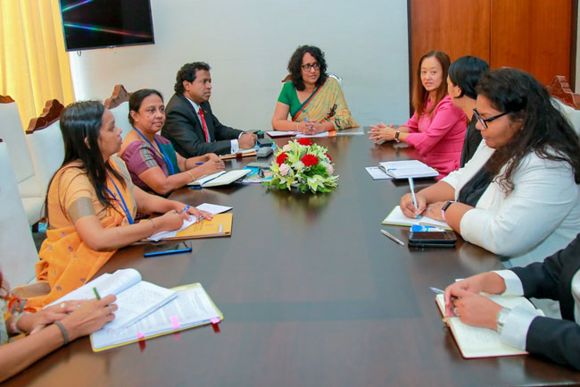 PM Harini meets US Ambassador and USAID delegation to discuss future development cooperations
