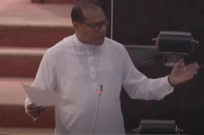 Committee appointed to probe Dayasiri’s behaviour in Parliament