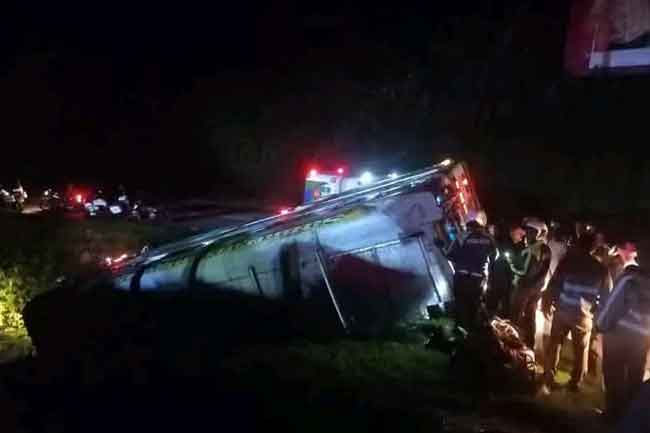 23 injured in bus accident in Nuwara Eliya