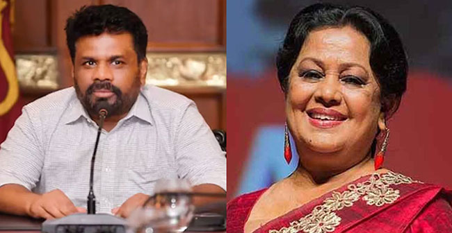A true icon of Sri Lankan cinema: President offers condolences on passing of Malini Fonseka