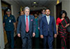 New Zealand Deputy PM Winston Peters arrives in Sri Lanka