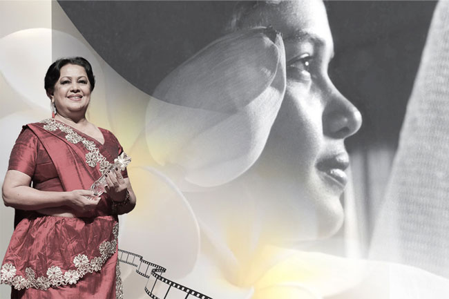 Special program honoring cinema icon Malini Fonseka live on TV Derana