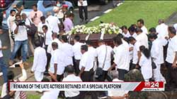 Sri Lanka bids farewell to Queen of Sinhala Cinema, Malini Fonseka (English)