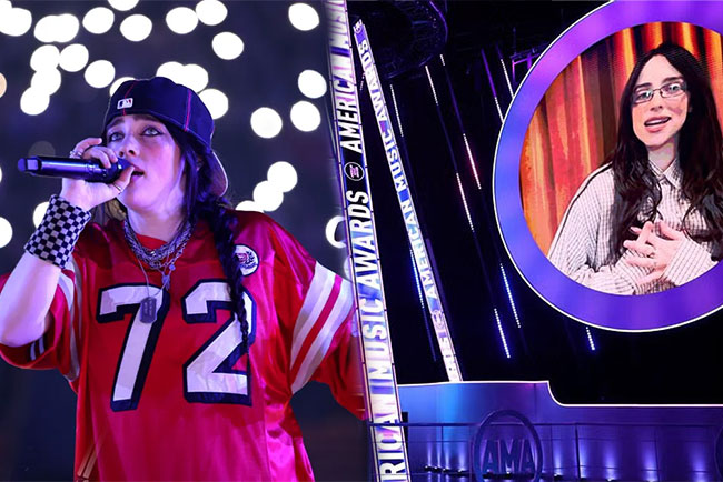 American Music Awards Winners 2025: Billie Eilish sweeps all seven nominatedcategories