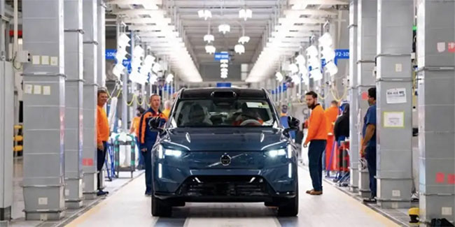 Chinese-owned Volvo Cars to cut 3,000 jobs