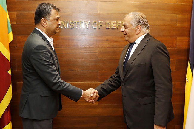 Sri Lanka and Egypt to enhance defence cooperation
