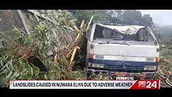 Landslide warnings issued for several areas in four districts (English)