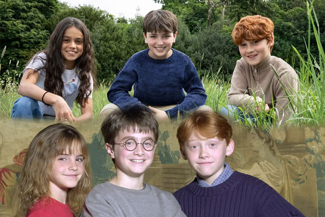 Harry Potter TV series reveals new Harry, Ron, and Hermione