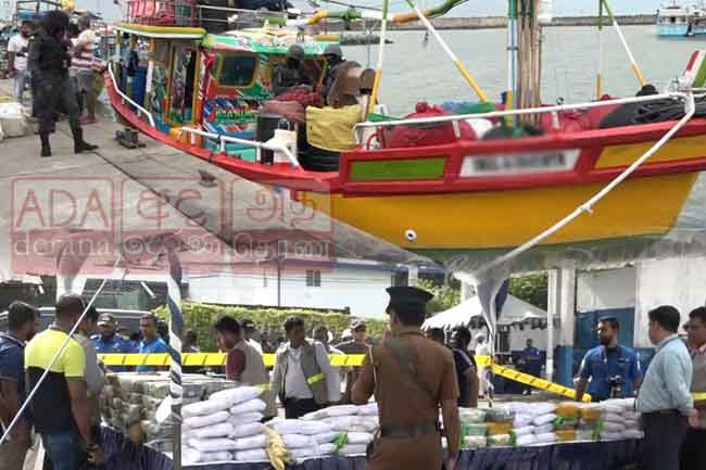450kg of narcotics found in two vessels taken into custody in southern seas