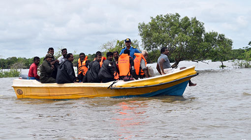 Over 400 families in eight districts affected due to adverse weather