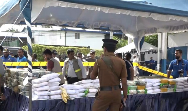 Drug haul seized from two fishing vessels estimated to be over 778kg