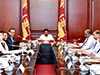President holds talks to develop long-term strategy to strengthen Sri Lankas export sector