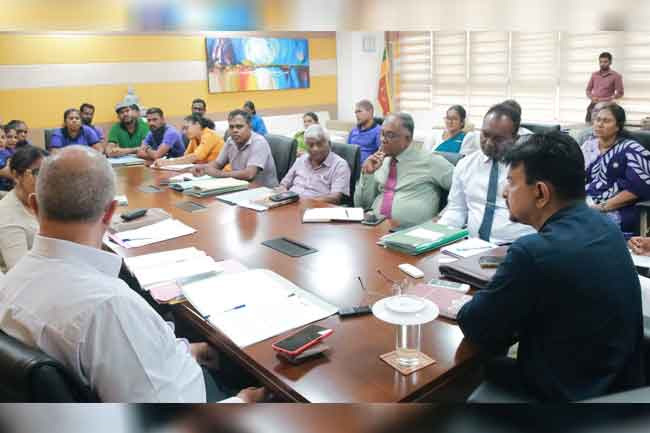 Special discussion held on sudden closure of NEXT apparel factory in Katunayake