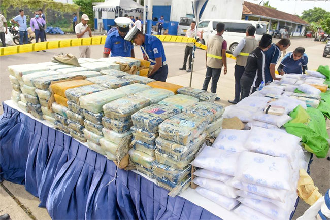 Over 1,700kg of heroin and Ice seized from fishing trawlers in 2025