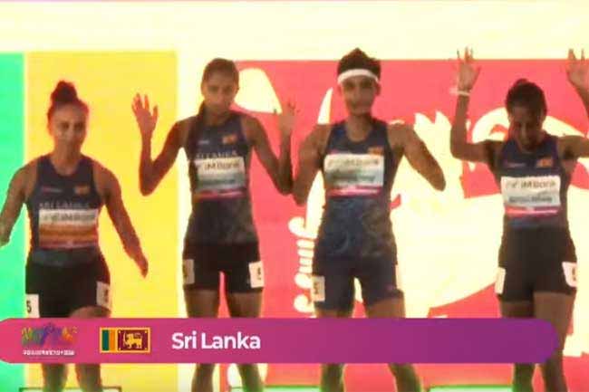   Asian Athletics Championships: Sri Lanka clinches Bronze in Womens 400m Relay