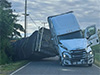 Warning after millions of bees escape overturned truck in US