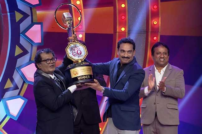 Piyal Kumara wins Derana 60 Plus - Season 6