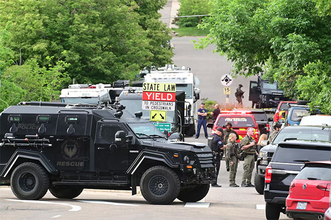 Man attacks Colorado crowd with firebombs, 6 people injured