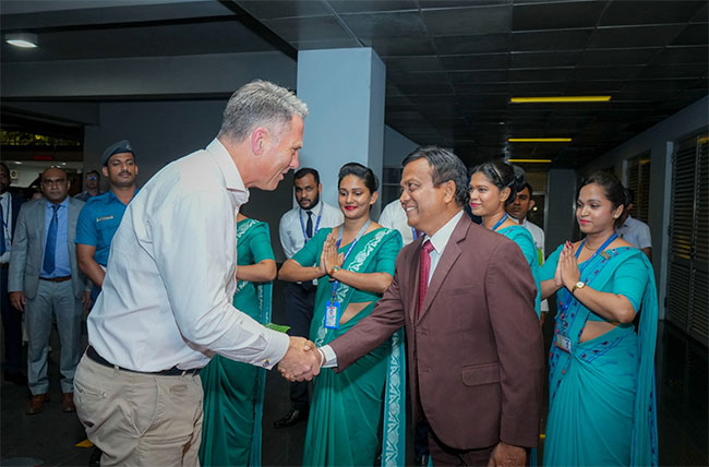 Australia Deputy PM arrives in Sri Lanka