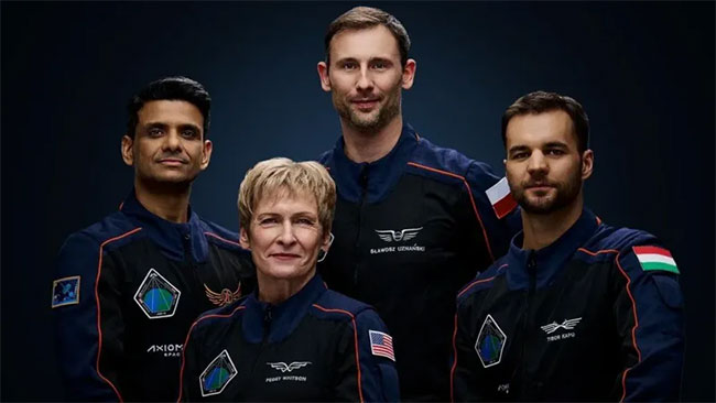 Indian pilot set for a historic space journey on Axiom-4