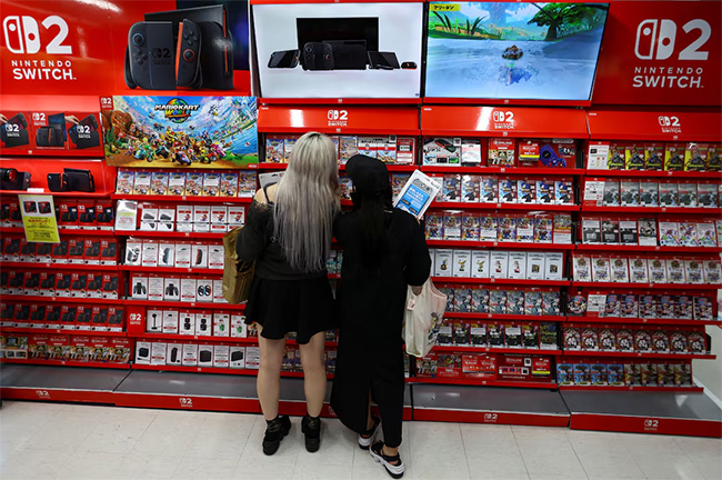 Gamers line up for Nintendo Switch 2 launch with global shortfall expected
