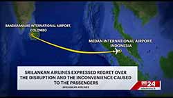 SriLankan Airlines flight makes emergency landing in Indonesia (English)
