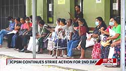 Strike by Supplementary Medical Professionals continues for second day (English)