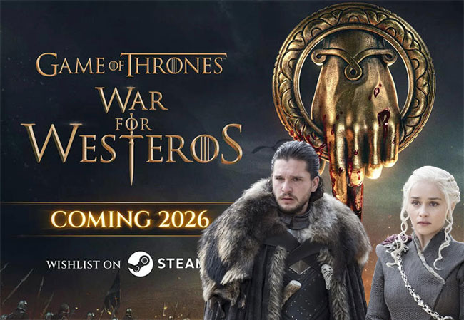 New Game of Thrones PC strategy game War for Westeros to launch in 2026