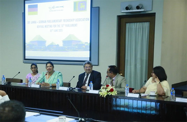 Minister Harshana elected President of Sri Lanka-Germany Parliamentary Friendship Association