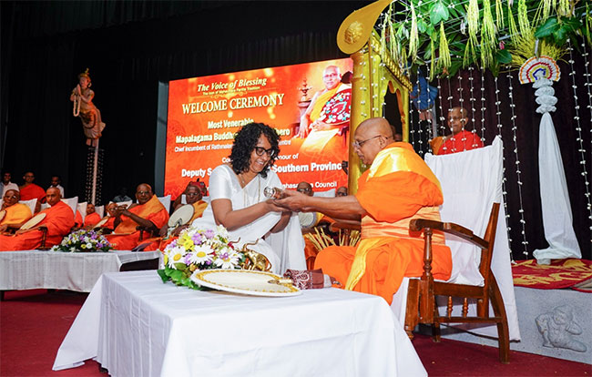 Deputy Chief Sanghanayaka of Southern Sri Lanka title conferred to Ven. Mapalagama Buddhasiri Thero