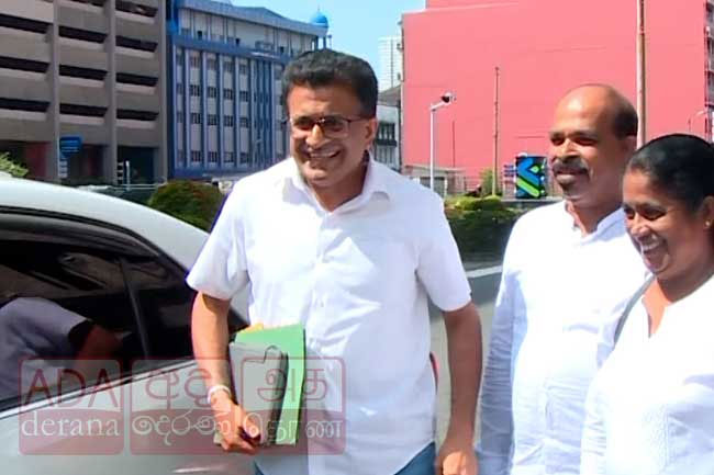 Ex-Minister Udaya Gammanpila leaves CID after recording statement