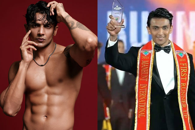 Sri Lankas Piyumal Sithum named first runner-up at Manhunt International 2025
