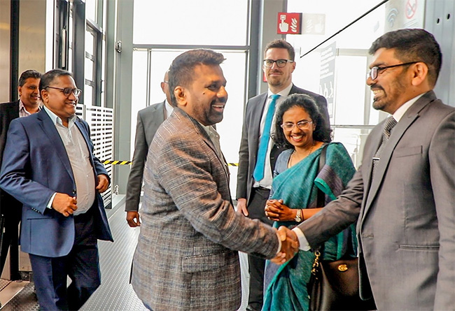 President Anura Kumara lands in Berlin to begin Germany visit