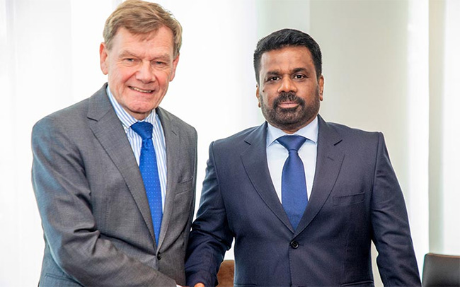 President Dissanayake meets German Foreign Minister