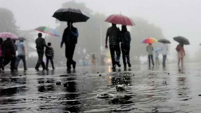 Heavy showers above 100mm expected in parts of the island
