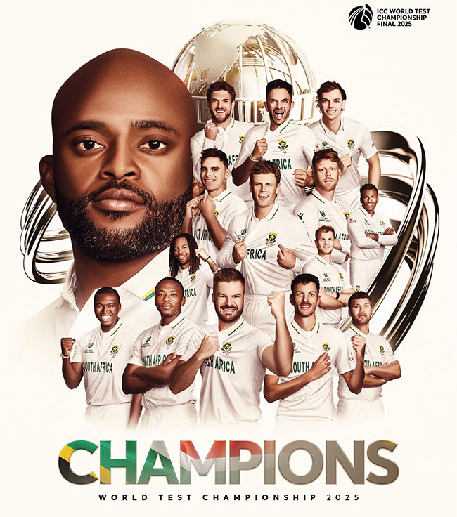 South Africa wins World Test Championship, first major cricket title in 27 years
