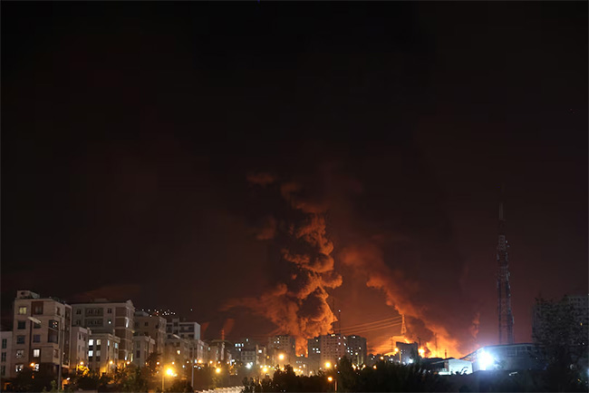 Israel and Iran strike at each other as Trump issues warning to Iran