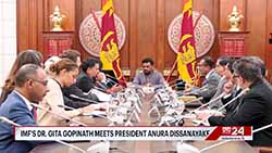 IMF First Deputy Managing Director calls on President in Colombo (English)