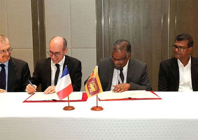 Sri Lanka-France sign debt restructuring agreement