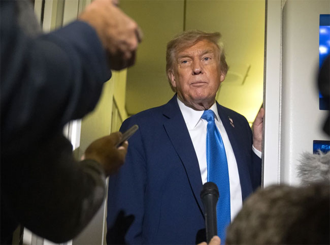 Trump says US knows where Irans Supreme Leader is hiding, urges Irans unconditional surrender
