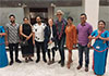 Award winning Hollywood actor Jeremy Irons arrives in Sri Lanka