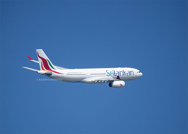 SriLankan Airlines newly acquired Airbus completes maiden flight 