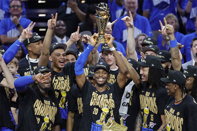 Oklahoma City Thunder cap off incredible season with a hard-earned NBA title
