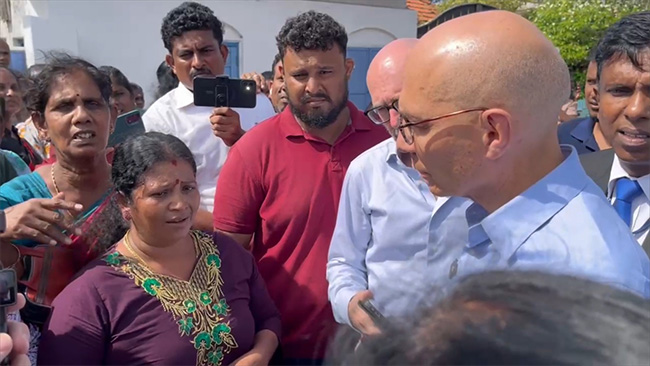 UN Rights Chief meets families of missing persons in Trincomalee