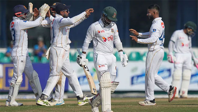 Sri Lanka dominate proceedings as Bangladesh collapse on Day 1 in Colombo